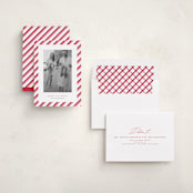 "Candy Frame" - Holiday Cards in Candy Cane by Yuliya Evseeva - Assembled