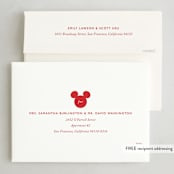 "Striped Joy" - Holiday Cards in Snow White by Alston Foster - FREE Recipient Addressing