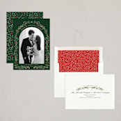 "Petite Botanicals" - Holiday Cards in Pine by Susan Moyal - Assembled