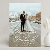 "Bliss" - Holiday Cards in Snow by Jackie Crawford - Front