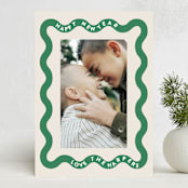 "ricrac" - Holiday Cards in Wreath by Lori Wemple - Front