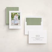 "hand drawn scallop" - Holiday Cards in Olive by Sara Hicks Malone - Assembled
