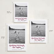 "Dashing Holiday" - Holiday Cards in Sugar Plum by Louise Kay - Formats Available