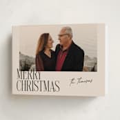 "Merry Stack" - Holiday Cards in Eggnog by Ekko Studio - Folded Card
