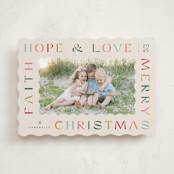 "Sugar Cookie" - Holiday Cards in Vanilla by Jennifer Wick - Front
