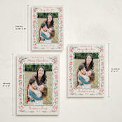 "Christmas Wish" - Holiday Cards in Peppermint by Paper Sun Studio - Formats Available