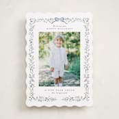 "Bountiful Boughs" - Holiday Cards in Bluebell by Itsy Belle Studio - Front