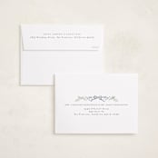 "Bountiful Boughs" - Holiday Cards in Bluebell by Itsy Belle Studio - FREE Recipient Addressing