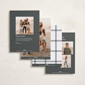 "Eternally Merry" - Holiday Cards in Snow by Megan Davis - Back of Card Options