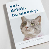 "be meowy" - Holiday Cards in Holy Knight by Deborah Chou - Detail