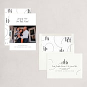 "There to Here" - Holiday Cards in Coal by Jessica Corliss - Assembled