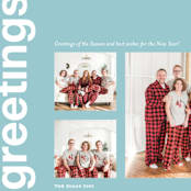 "Classic Seasons Greetings" - Holiday Cards in Sea by James Derit - Detail