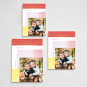 "painted blocks" - Holiday Cards in Spice by Phrosné Barwood - Formats Available