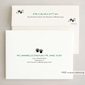 "Not Jack Frost" - Holiday Cards in Evergreen by Akweley Creative - FREE Recipient Addressing