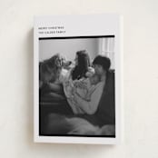 "Zine" - Holiday Cards in Noir by Annie Clark - Folded Card