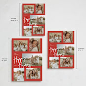 "Our Favorites" - Holiday Cards in Cherry by Michelle Taylor - Formats Available