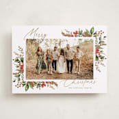 "A Sparkle of Holiday" - Holiday Cards in Snow by Chris Griffith - Front