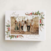 "A Sparkle of Holiday" - Holiday Cards in Snow by Chris Griffith - Folded Card