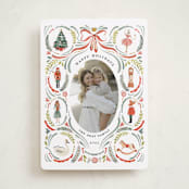 "Nutcracker dance" - Holiday Cards in Holly Leaf by Sarah Knight - Front