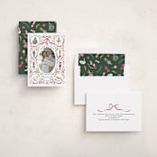 "Nutcracker dance" - Holiday Cards in Berry by Sarah Knight - Assembled