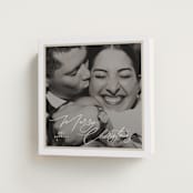 "Holiday Soneto" - Holiday Cards in Snow by Tamara Hilje - Folded Card