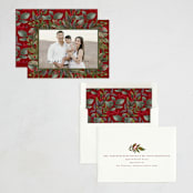 "Christmas Greens" - Holiday Cards in Ruby by Chris Griffith - Assembled