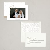 "Little Bow" - Holiday Cards in Winter by Yuliya Evseeva - Assembled