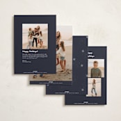 "Christmas Classic" - Holiday Cards in Navigation by Design Lotus - Back of Card Options