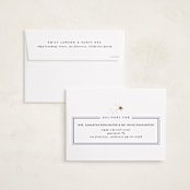 "Christmas Classic" - Holiday Cards in Navigation by Design Lotus - FREE Recipient Addressing