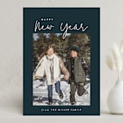 "keepin it fun" - Holiday Cards in Night Sky by Carolyn Nicks - Front