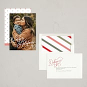 "swift" - Holiday Cards in Snow by Jackie Crawford - Assembled