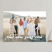 "Our vibe" - Holiday Cards in Snow by Creo Study - Front