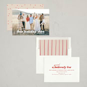 "Our vibe" - Holiday Cards in Snow by Creo Study - Assembled
