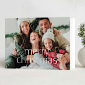 "Twinkle" - Holiday Cards in Snow by MC Designs - Folded Card
