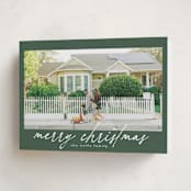"The Merry" - Holiday Cards in Pine by Tamara Hilje - Folded Card