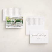 "The Merry" - Holiday Cards in Marshmallow by Tamara Hilje - Assembled