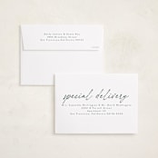 "The Merry" - Holiday Cards in Pine by Tamara Hilje - FREE Recipient Addressing