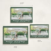"The Merry" - Holiday Cards in Pine by Tamara Hilje - Formats Available