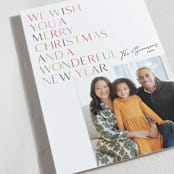 "Colorful Wishes" - Holiday Cards in Marshmallow by Phrosné Barwood - Detail