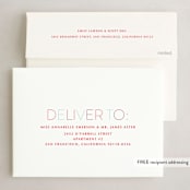 "Minimal Joy" - Holiday Cards in Twilight by lena barakat - FREE Recipient Addressing