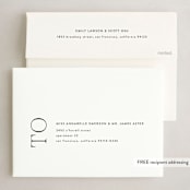 "Joy and Cheer" - Holiday Cards in Coal by Leah Bisch - FREE Recipient Addressing