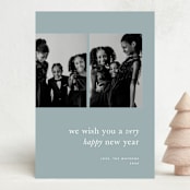 "Very Joyful" - Holiday Cards in Winterberry by Blustery August - Front