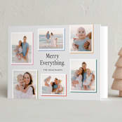"Color Palette" - Holiday Cards in Candy by Paper Raven Co. - Folded Card