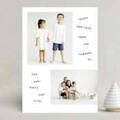 "free fallin" - Holiday Cards in Ink by Megan Davis - Front