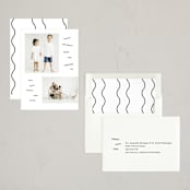 "free fallin" - Holiday Cards in Ink by Megan Davis - Assembled