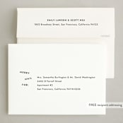 "free fallin" - Holiday Cards in Ink by Megan Davis - FREE Recipient Addressing
