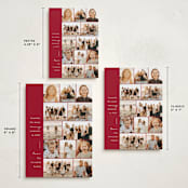 "Many Merry Moments" - Holiday Cards in Peppermint by Rebecca Durflinger - Formats Available