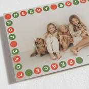 "Dots of joy" - Holiday Cards in Santa by Alexandra Dzh - Detail