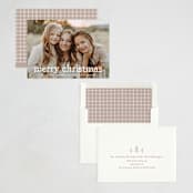 "Blakely" - Holiday Cards in Snow by Amy Kross - Assembled