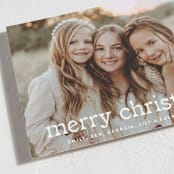 "Blakely" - Holiday Cards in Snow by Amy Kross - Detail